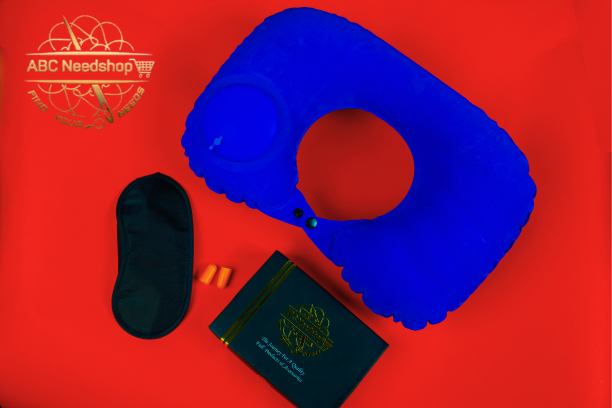 U-Shape Travel Pillow Blue Colour